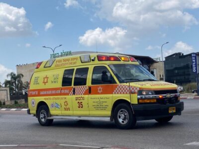 עפולה: עובד באתר בנייה נפצע באורח אנוש לאחר שנפל מגובה רב