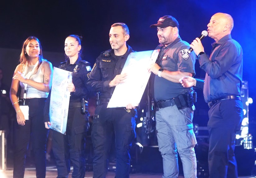 השיטור העירוני בעפולה זכה בפעם השלישית ברציפות בציון 100