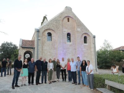 כנסיית אלוני אבא נפתחה מחדש לאחר עבודות שימור וחיזוק בהשקעה של 1.5 מיליון ₪