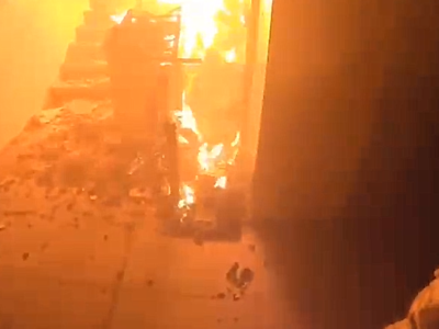 מספר אזרחים חולצו מבניין בעפולה בו פרצה שריפה