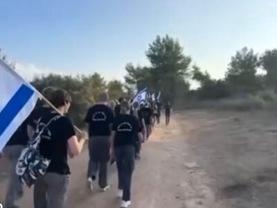 כיתת משטרה ויצו ניר העמק – במסע כותפות בעקבות לוחמי הפלמ״ח