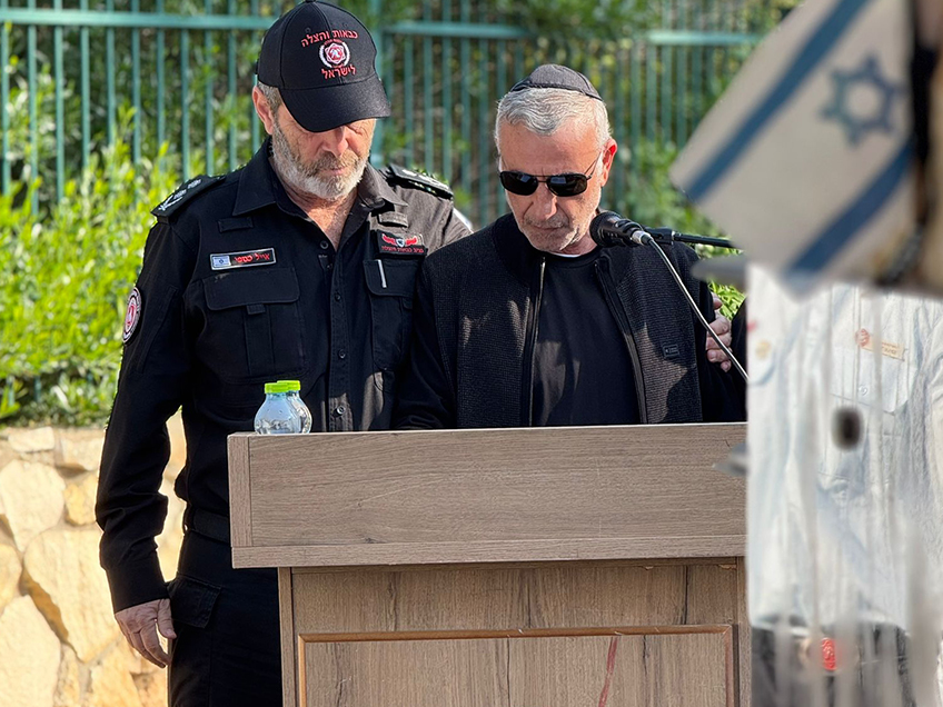 מגדל העמק: אזכרה לזכרו של רב־כבאי אורי סמנדייב ז"ל
