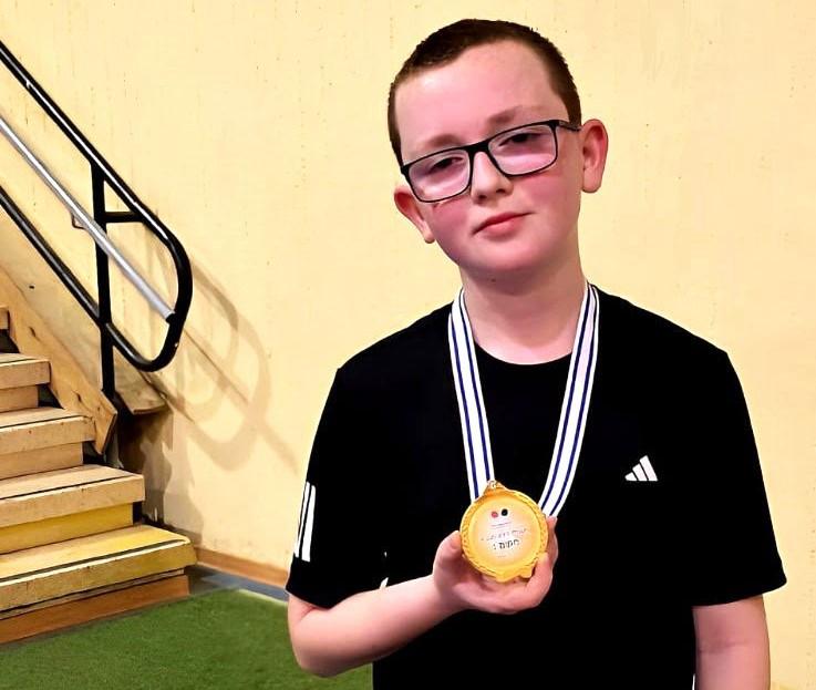 נתנאל זולוטובסקי מעפולה זכה במקום הראשון בצפון בטורניר "רנקליסט" בטניס שולחן