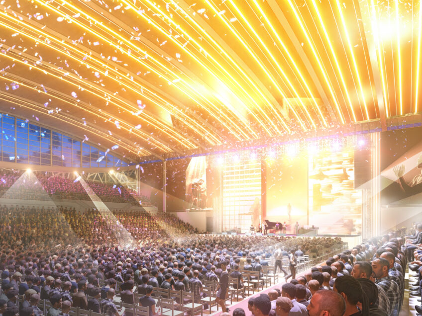 תחרויות ספורט, מוזיקה ו-3200 מקומות: כך ייראה היכל "הארנה" החדש של עפולה