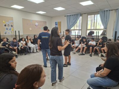 סדנה ייחודית בנושא שיח סבלני לתלמידי ויצו ניר העמק