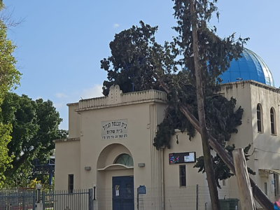 החנוכייה שהחזיקה מול הסערה: סיפור מרגש של אור, זיכרון ותקווה מבית הכנסת הגדול בעפולה