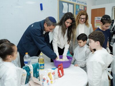 ערכים וחיבור למסורת: שבת עולמית בבתי הספר היסודיים במגדל העמק