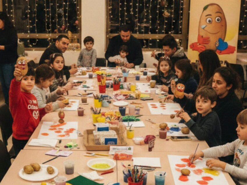 פברואר יוצא מן הכלל בעפולה: "משפחת תפוחי אדמה" מגיעה לבית ויצו