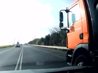 "התעצבנתי שהוא נסע לאט": נהג משאית עקף דרך השול בכביש תל עדשים – מגדל העמק – ויישלח לשיפוט מהיר