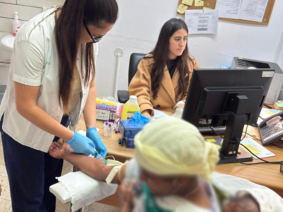 כללית מגיעה לשטח: עשרות נשים נבדקו ל-BRCA במרכז הקליטה בבית אלפא