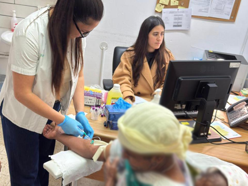 כללית מגיעה לשטח: עשרות נשים נבדקו ל-BRCA במרכז הקליטה בבית אלפא