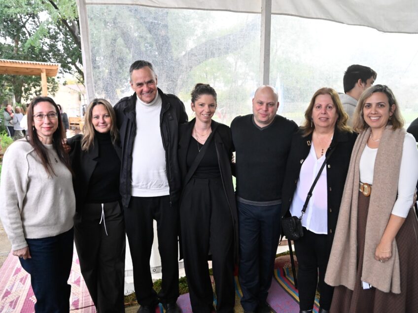 ביקור מרגש ומעורר השראה: משפחת רוטמן בבית הספר "העמק" ע"ש בנימין רוטמן בעמק יזרעאל