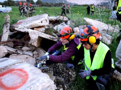 מוכנים לכל תרחיש: תרגיל חילוץ והצלה בנורית בגלבוע