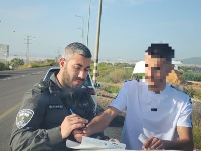 אכיפה נרחבת של מתנדבי מג״ב צפון – במבצע "ימים בטוחים" בגלבוע והגליל התחתון
