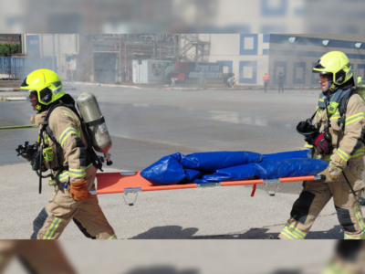 תרגיל מוכנות לחירום במפעל תנובה אלון תבור