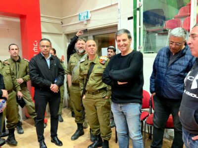 גלבוע: מפקד מחוז חיפה של פיקוד העורף הגיע לסקירה ביטחונית