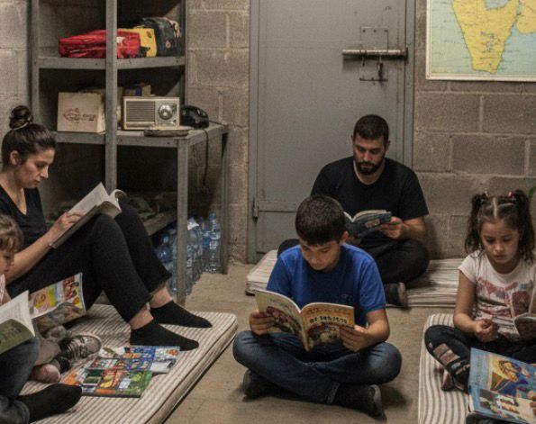 יוזמה קהילתית יצירתית של שחקים עפולה: "ספריה עד המקלט"