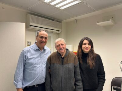 בזמן מלחמה: ניתוח מורכב לבן 98 במרכז הרפואי העמק