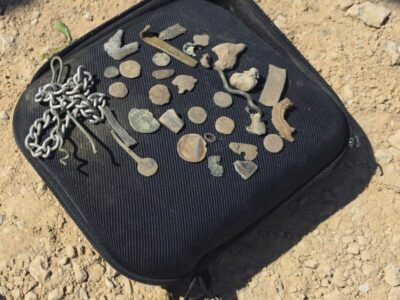 סמוך לאליקים: מפקחי רשות העתיקות ולוחמי מג"ב מצאו את עצמם במיגונית – לצד חשודים שנתפסו "על חם" בשוד עתיקות