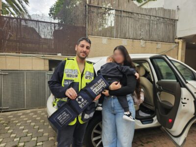 רמת ישי: פעוט ננעל בשגגה ברכב וחולץ בשלום ע"י מתנדב ידידים