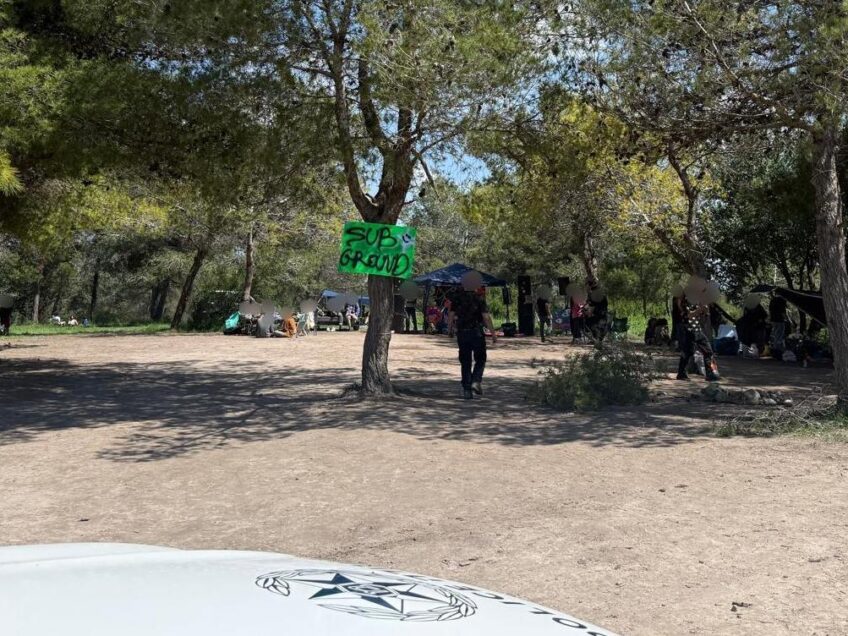 יער מגידו: מסיבת טבע לא חוקית פוזרה ע"י המשטרה – לאחר אזעקה בעקבות חדירת כטב"מ