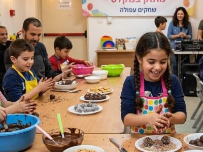 מתוק במקלט: היוזמה הקהילתית שתמתיק לילדי עפולה את סוף השבוע