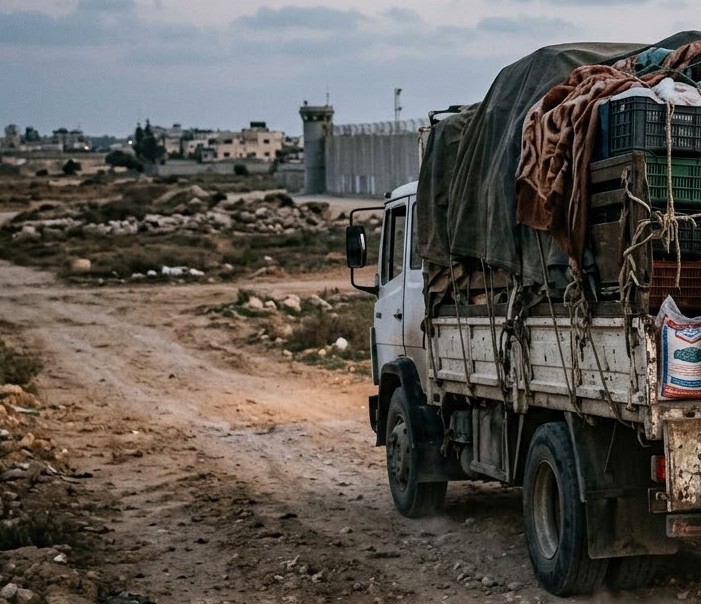אישום נגד ארבעה נאשמים: ניסו להבריח משאיות עמוסות סחורה מישראל לרצועת עזה