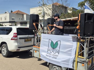 מוזיקה ברחובות: רגע של הפגה לתושבות ותושבי עמק יזרעאל