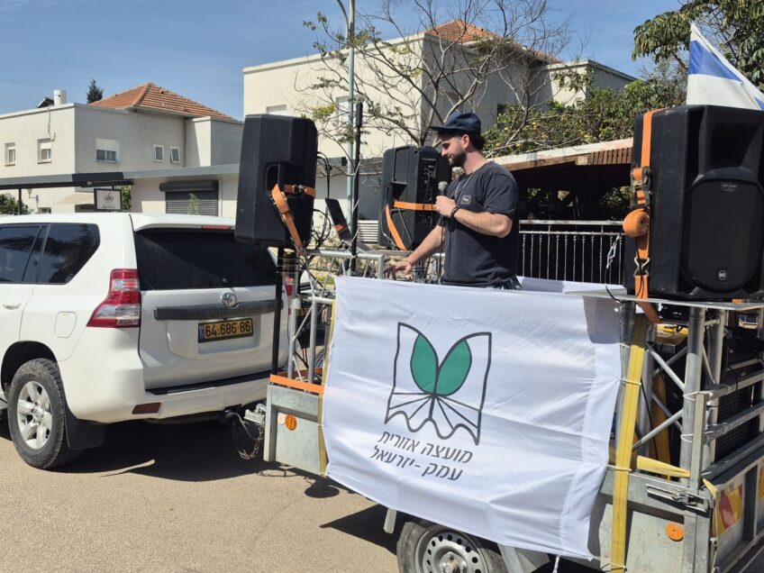 מוזיקה ברחובות: רגע של הפגה לתושבות ותושבי עמק יזרעאל