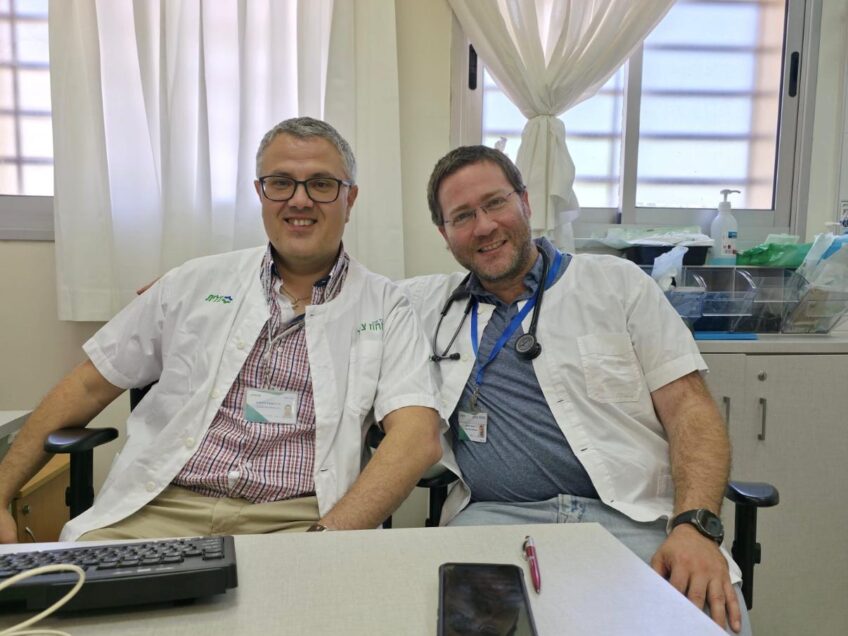 שני רופאים, עבר צבאי אחד וחיבור מקצועי שנבנה מחדש במרפאה לרפואה יועצת של כללית בבית שאן