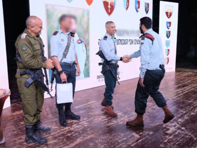 סרן י' ממגדל העמק: מצטיין אוגדה 96