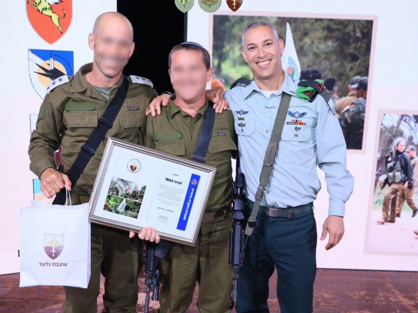 מעל 90% התייצבות: תעודת גדוד מצטיין ל"חרב שאול" שאמון על הגנת עפולה והעמקים
