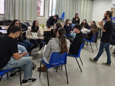 ראפ, שפה והשראה: סדנה ייחודית בויצו ניר העמק