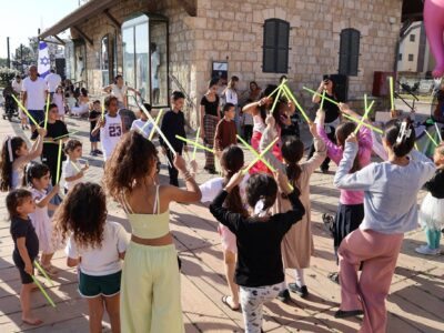 בחמישי: קבלת שבת קהילתית בפארק הרכבת בעפולה