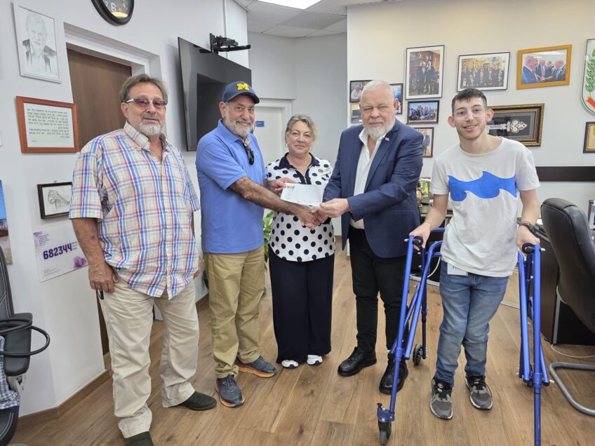נוף הגליל: מבצע ההתרמה של עמותת אילן נפתח בעירייה