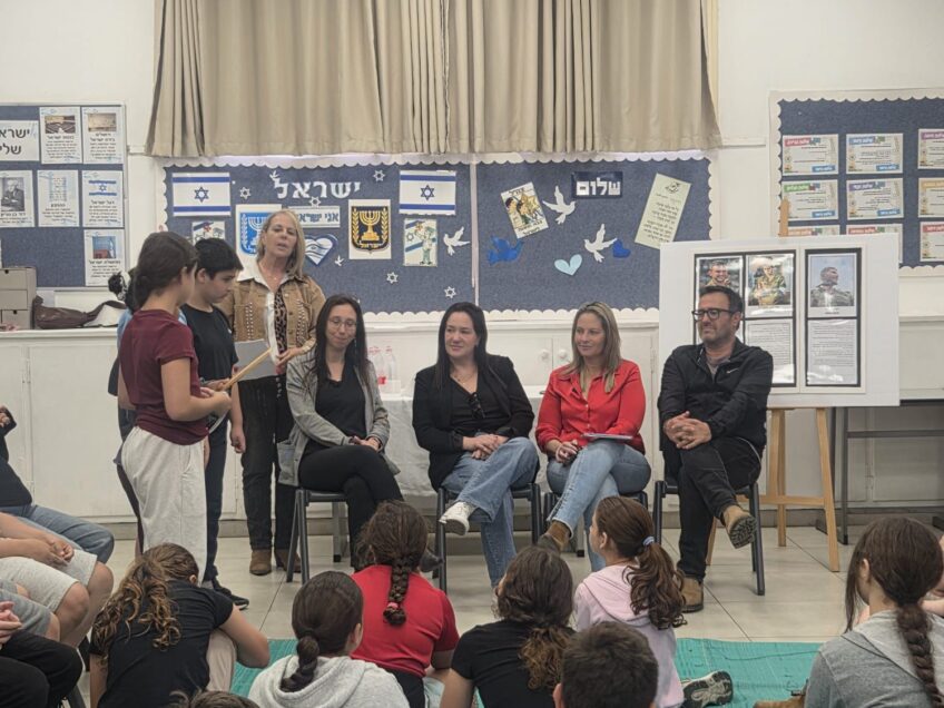 ״השביל של ריף": שעת סיפור מרגשת לזכרו של סמ"ר ריף הרוש ז"ל בביה״ס בשריד
