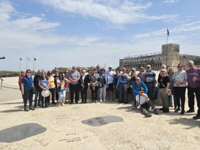מורשת קרב ותקווה: קבוצת "שישי שמח" מהגלבוע סיירה בלטרון