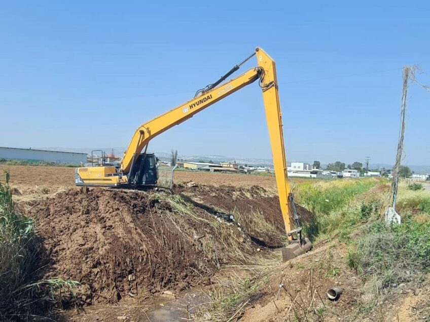 קולחי הגלבוע: שיקום נרחב של תעלות הניקוז באשכול אומן וחבר