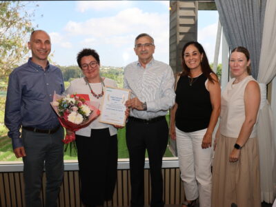 ד"ר ולריה שייקיס, מומחית ברדיולוגיה אבחנתית במחוז צפון בכללית, נבחרה כעובדת מצטיינת
