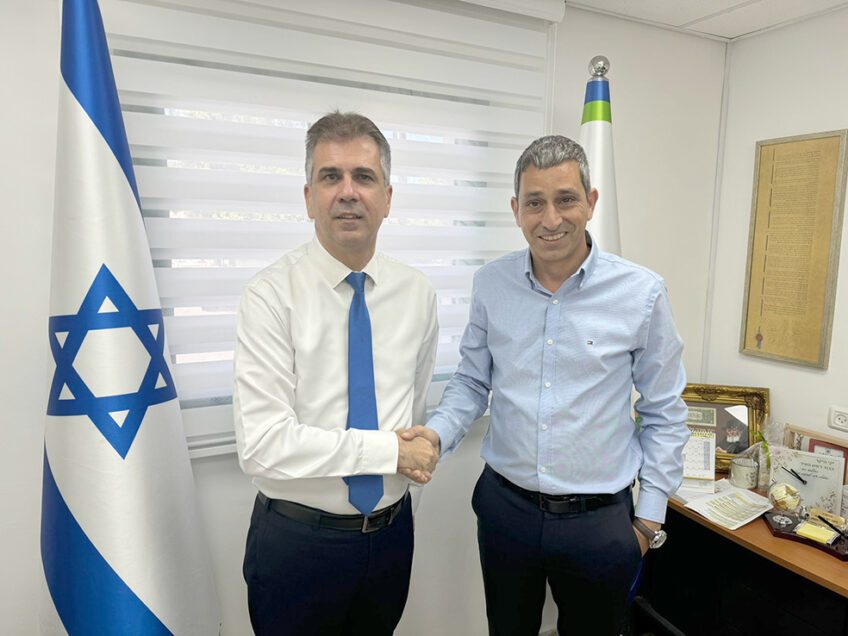 מגדל העמק נבחרה לתכנית הדגל של משרד האנרגיה