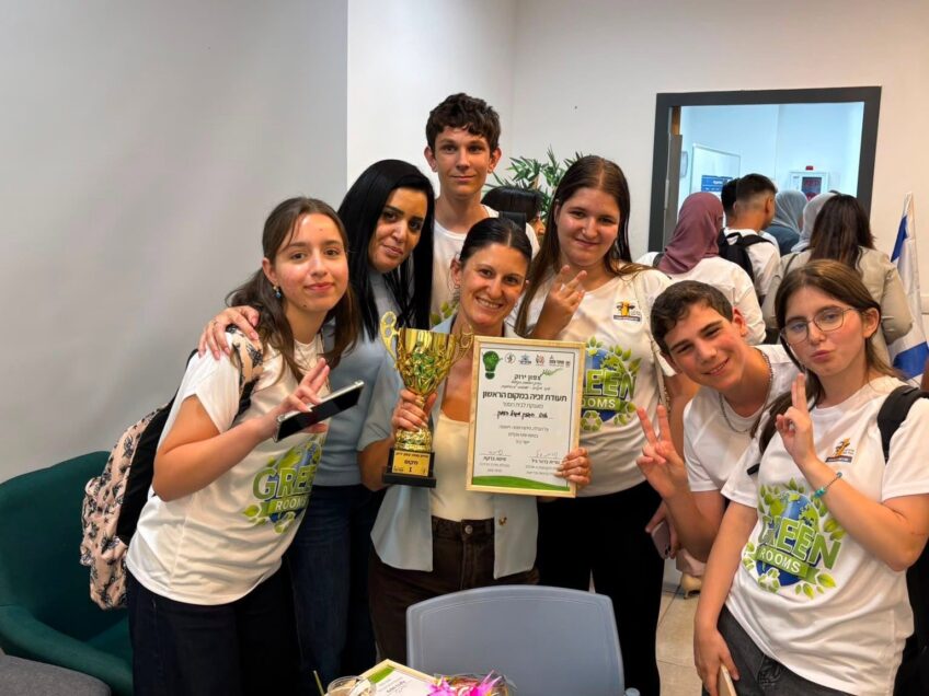 מגדל העמק במקום הראשון: תלמידי "אורט רוגוזין" זכו בתחרות המחוזית "צפון ירוק"