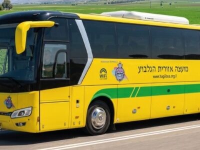 אחרי 1,618 הצעות מהתושבים: מערך ההיסעים של הגלבוע ייקרא G-line