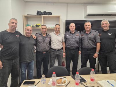 המוכנות לחירום בגלבוע: ביקור רשמי של מפקד מחוז צפון בכבאות והצלה  