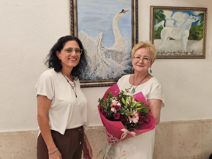 תערוכת ציורים חדשה במכללה הטכנולוגית נוף הגליל