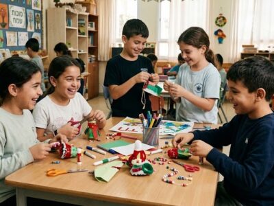 סוכות חגיגי לילדי עפולה: מחנה החג של "שחקים" מבטיח חוויה אמיתית