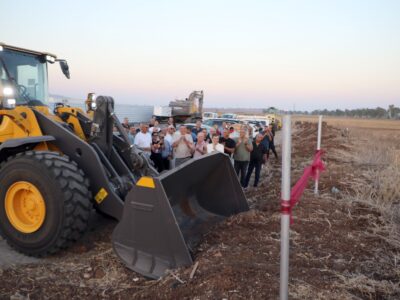 השקעת עתק של 240 מיליון ש״ח: שלב ב' של אזור התעשייה "מבואות הגלבוע" יוצא לדרך