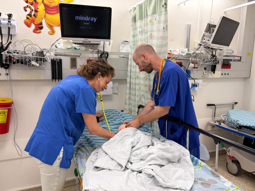 מקרה נוסף של דלקת קרום המוח אובחן במרכז הרפואי העמק: חייו של תינוק בן חמישה חודשים ניצלו הודות לטיפול מהיר